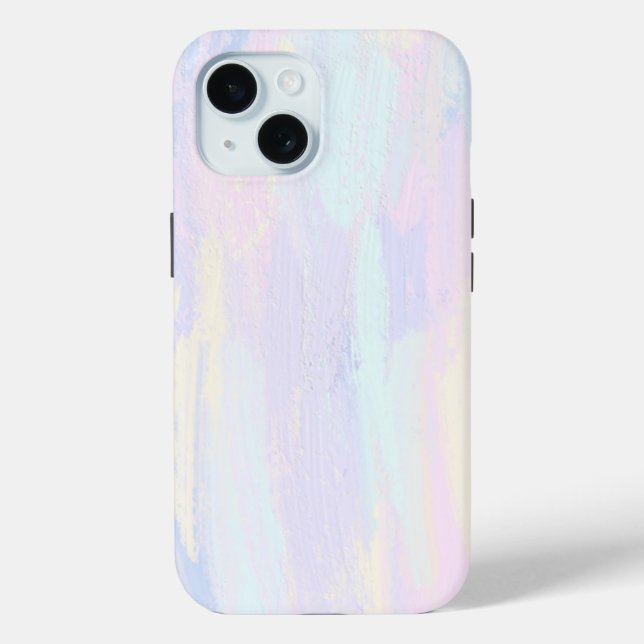 Pastel Paint Strokes Case-Mate iPhone Case (Back)