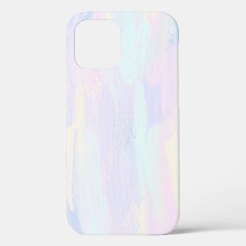 Pastel Paint Strokes iPhone 12 Pro Case