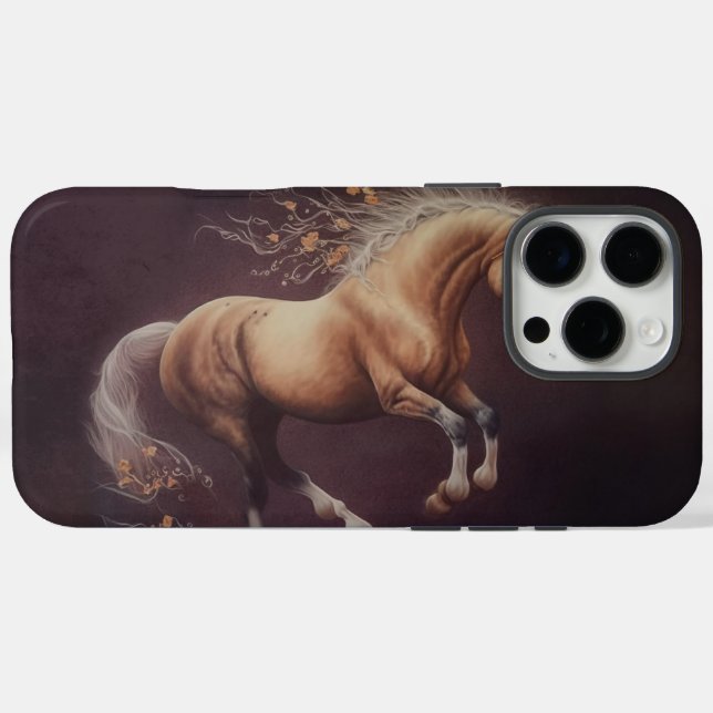 Pastel Painting Of A Running Horse                 Case-Mate iPhone Case (Back (Horizontal))
