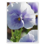 Pastel Pansies Temporary Tattoos