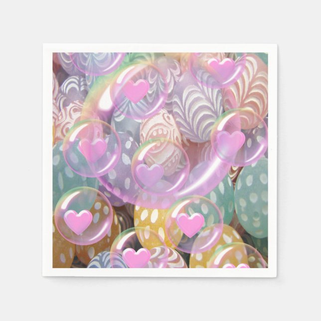 Pastel Paper Napkins (Front)