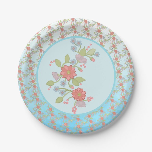 pastel  paper plates (Front)