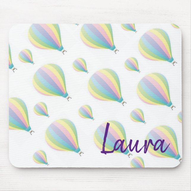 Pastel Parachute Mouse Pad! Pad (Front)