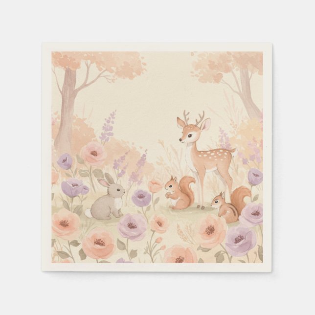 Pastel Paradise -  Napkins (Front)