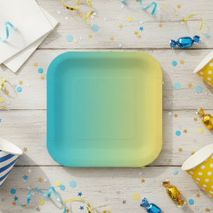 Pastel partyware/Paper plates/Birthday party Paper Plates