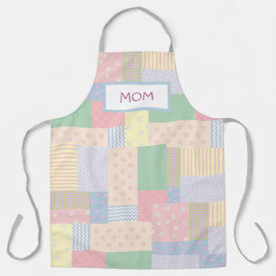 Pastel Patchwork Apron