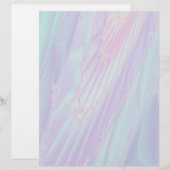 Pastel Pattern Fractal - Sea Shell Style. (Front/Back)