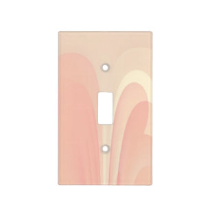 Pastel Peachy Shades Switch Cover