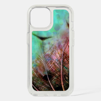 Pastel Peacock Feathers iPhone 15 Case