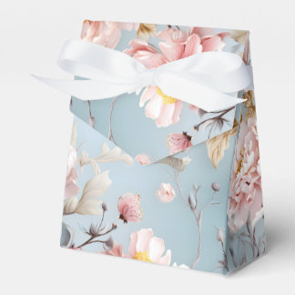 Pastel Peony Favor Box