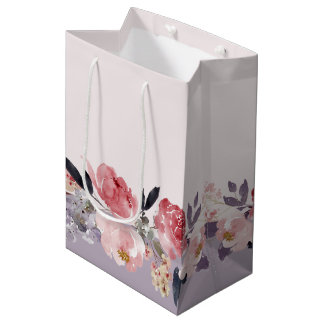 Pastel Peony Medium Gift Bag