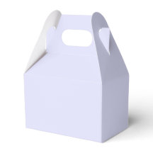 Pastel Periwinkle Purple Favor Box