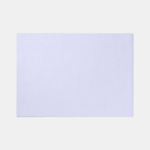 Pastel Periwinkle Purple Outdoor Rug