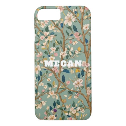 Pastel Petals A Floral Symphony iPhone 87 Case