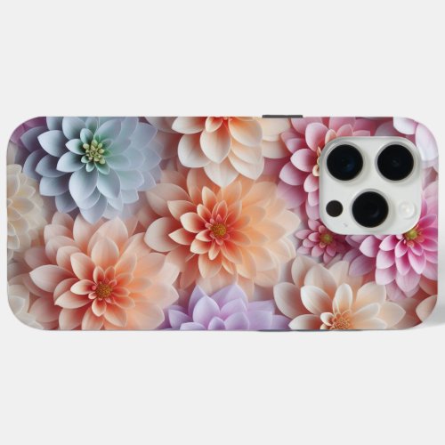 Pastel Petals iPhone 15 Pro Max Case