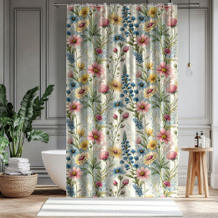 Pastel Petals Curtain Love Gift for Anniversary