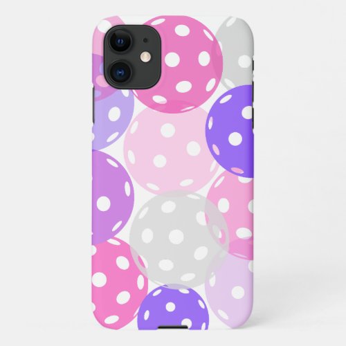 Pastel pickle ball phone case