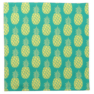 Pastel Pineapples Cloth Napkin
