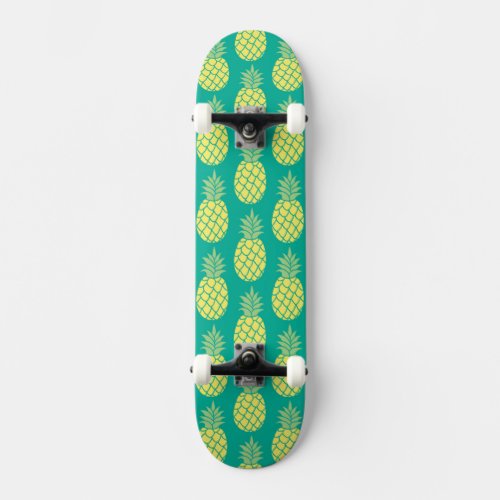 Pastel Pineapples Skateboard Deck