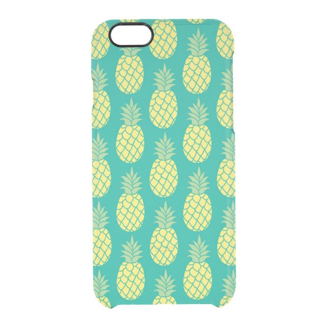 Pastel Pineapples Uncommon iPhone Case (Back)