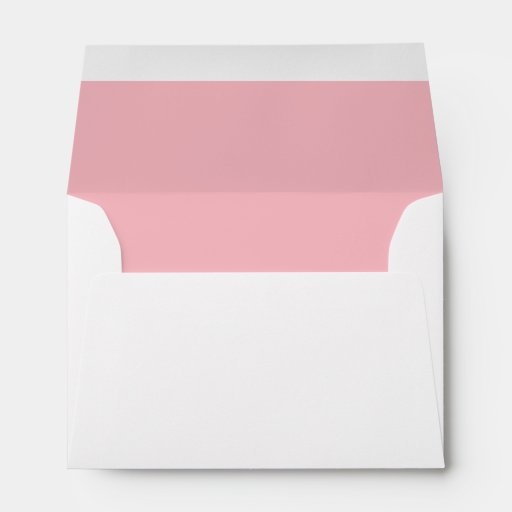 Pastel Pink A6 Envelope | Zazzle