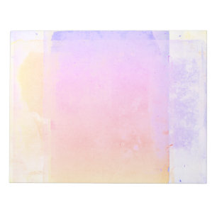 Pastel Pink Aged Rice Paper Look Notepad