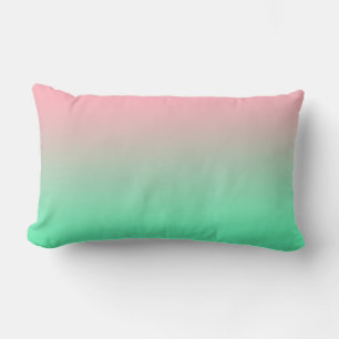 Pastel pink and pale green should always be seen  lumbar pillow