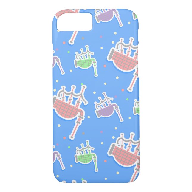 pastel pink bagpipes Case-Mate iPhone case (Back)