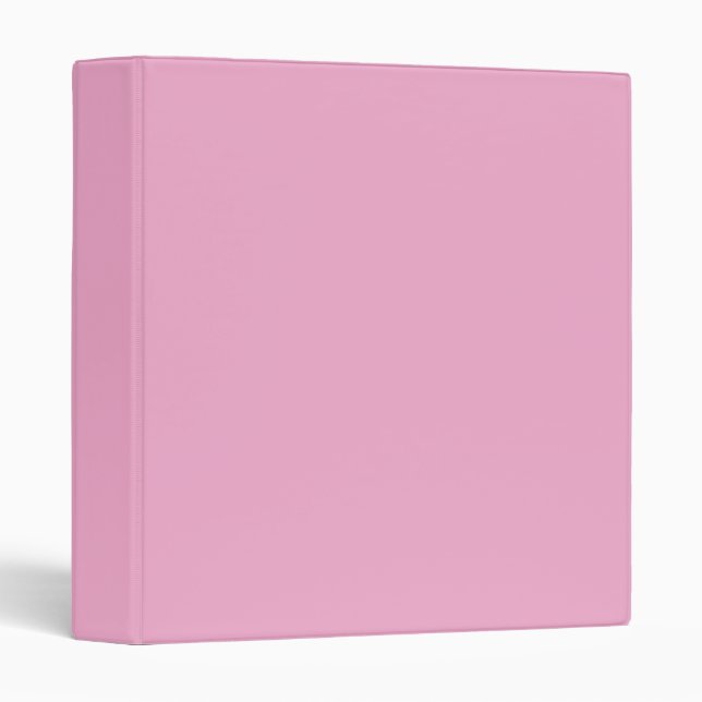 Pastel Pink Binder (Front/Spine)