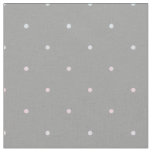 Pastel Pink Blue Dot Pattern Fabric
