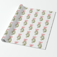 Red Grandmillennial Christmas Wrapping Paper | Zazzle