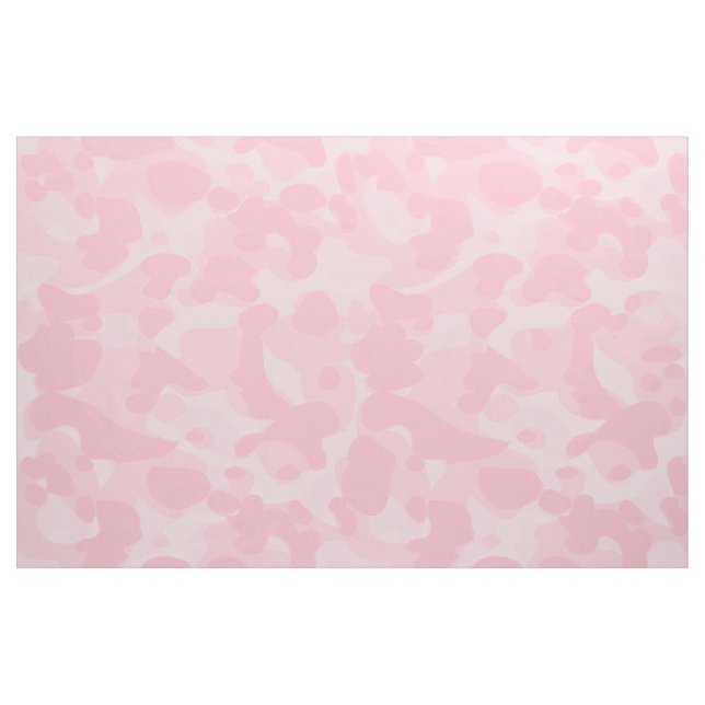 Pastel Pink Camo Camouflage Pattern Cool Stylish Fabric (Yard)
