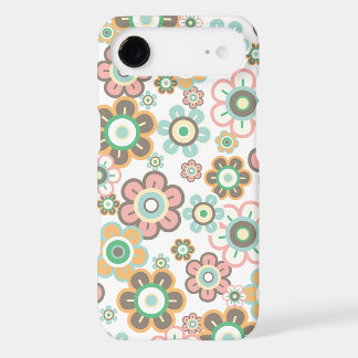 Pastel Pink Candy Daisies Flowers Girly Pattern iPhone 17 Air Case