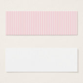 Pastel Pink Candy Stripes. (Front & Back)
