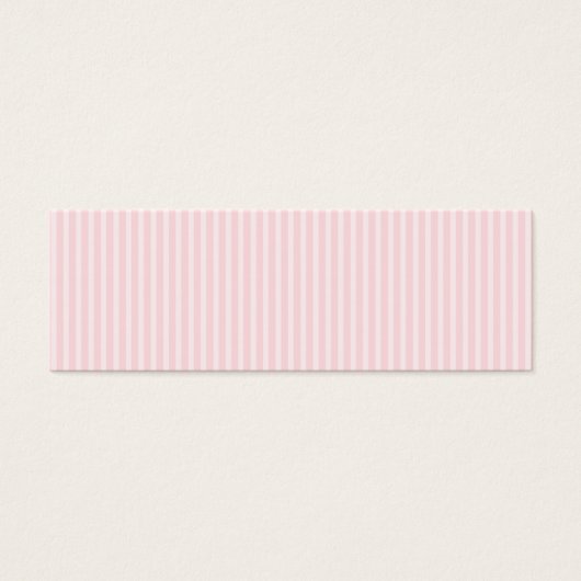 Pastel Pink Candy Stripes. (Front)