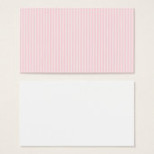 Pastel Pink Candy Stripes. (Front & Back)