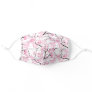 Pastel Pink Cherry Tree Spring Floral Blossom Art Adult Cloth Face Mask