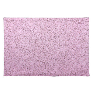 Pastel Pink Concrete Texture Cloth Placemat