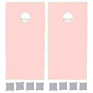 Pastel Pink Cornhole Set