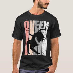 Pastel Pink Dancer Queen Birthday Themed Princess  T-Shirt