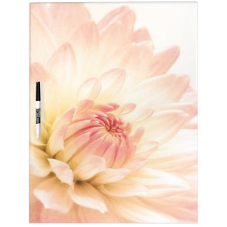Pastel Pink Flower Dry Erase Board