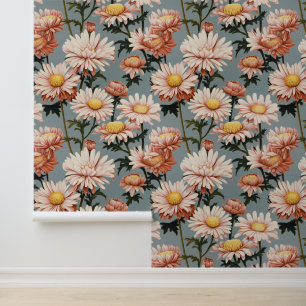 Pastel Pink Flowers Wallpaper