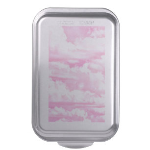 Pastel Pink Girly Clouds Decor Cake Pan