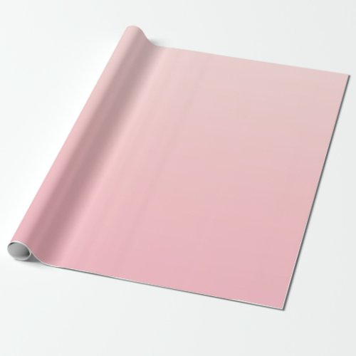 Pastel Pink Gradient Background Wrapping Paper