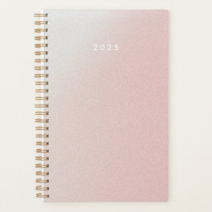 Pastel Pink Gradient Personalized 2025 Planner