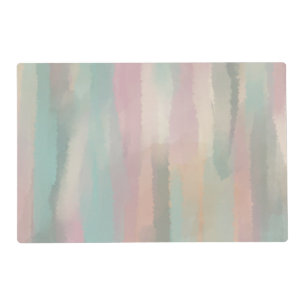 Pastel Pink & Green Esthetic- Morocco Hills Range Placemat