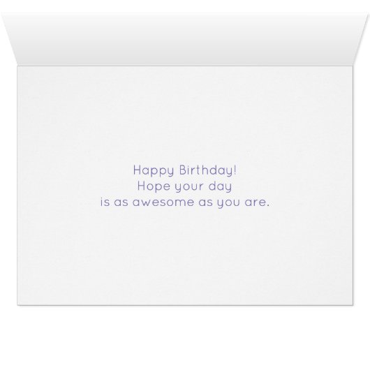 Pastel Pink & Green Floral Bouquet Birthday (Inside Horizontal (Bottom))