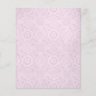 Pastel Pink Lace Scrapbook Paper