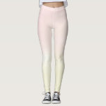 Pastel Pink Lemon Yellow Ombre Womans Leggings<br><div class="desc">Pastel Pink Lemon Yellow Ombre Womans Leggings tights

Image courtesy of www.createthecut.com</div>