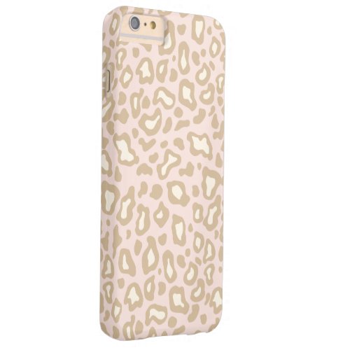 Pastel Pink Leopard iPhone 6 Plus Case